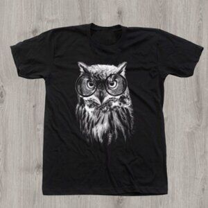 Owl with Glasses T-Shirt